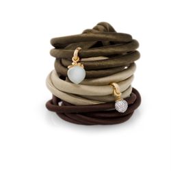 Seidenarmbänder mit Drops