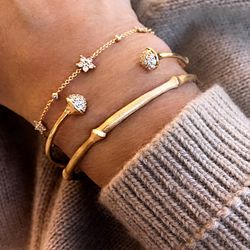 Armband Shooting Stars, Armreif Nature und Armband Life