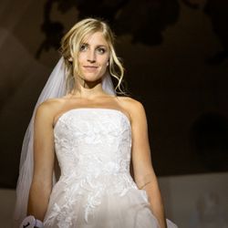Katia im Brautkleid
