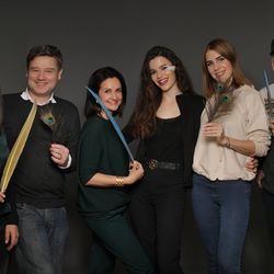Backstage Fotoshooting Fasching
