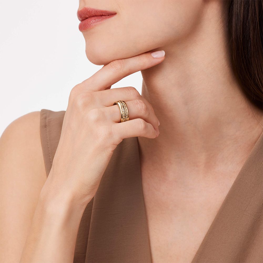 GIRELLO Ring Waves Roségold