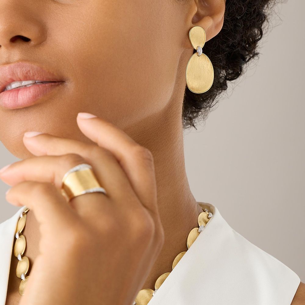 Earrings Lunaria Diamonds - Image 3