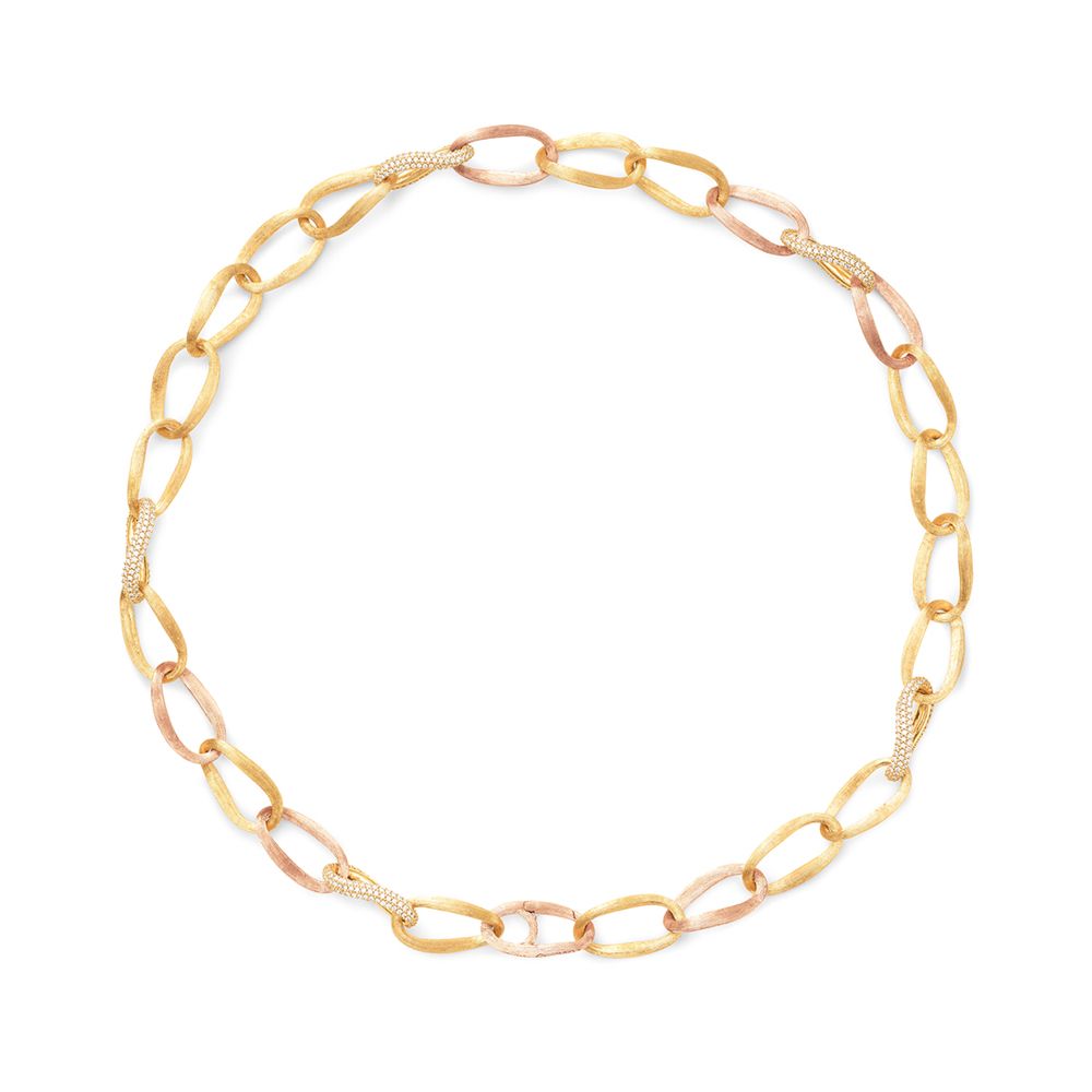 Necklace Love medium pav&eacute;