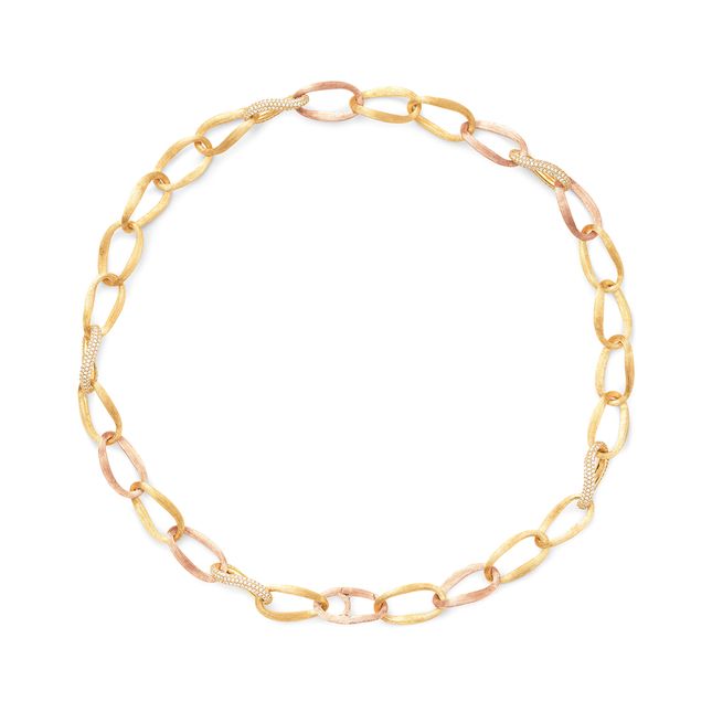 Collana Love medium pav&eacute;