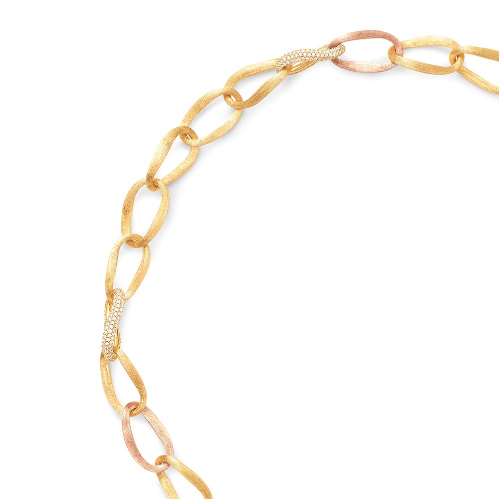 Necklace Love medium pav&eacute; - Image 2